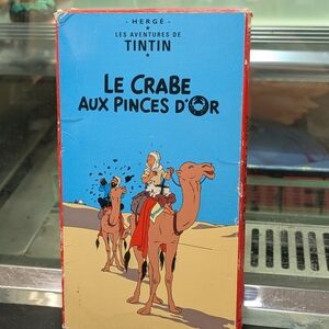 Le Crabe aux Pinces d'Or Collector Media Case - Blue/Red